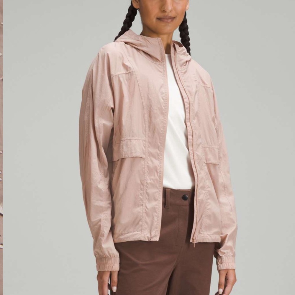 lululemon athletica Light Blush Hooded Utility Jacket